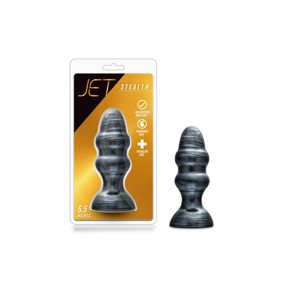 Analinis kištukas Blush JET STEALTH Juoda